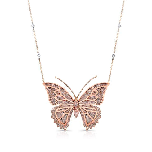 brilliant diamond work<br>within this intricate rose gold setting <span class='visuallyhidden'>Call, text 323-404-2959 for shopping help.</span>